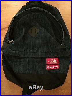 Supreme x The North Face Denim Backpack
