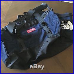 Supreme x The North Face Duffle Gym Bag Windstopper Box Logo Backpack Hip Bag