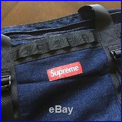 Supreme x The North Face Duffle Gym Bag Windstopper Box Logo Backpack Hip Bag