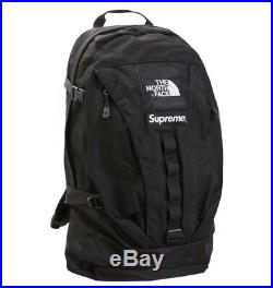 Supreme x The North Face Expedition Bag Black Back Pack + Receipt