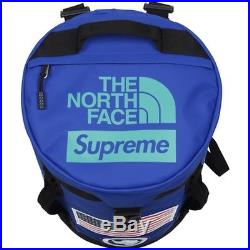 Supreme x The North Face Expedition Big Haul Backpack Royal Bookbag SS17 TNF