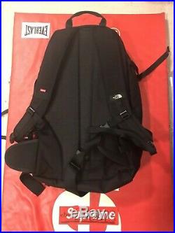 Supreme x The North Face FW18 Black Expedition Backpack Box Logo TNF SHIPS FAST