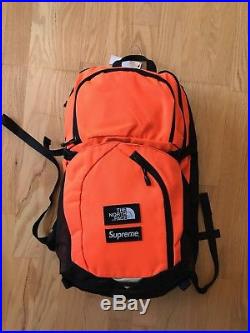 Supreme x The North Face FW2016 Pocono Power Orange Backpack