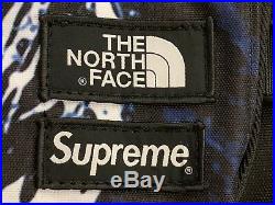 Supreme x The North Face Mountain Expedition Backpack Blue White FW17 2017