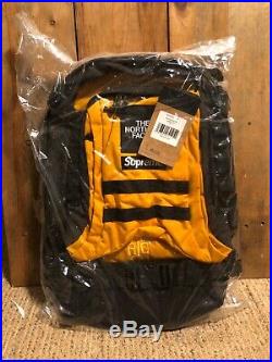 Supreme x The North Face RTG Backpack Gold IN HAND