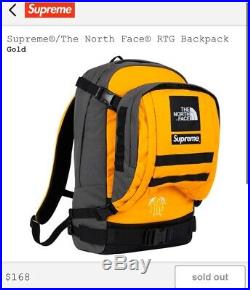 Supreme x The North Face RTG Backpack Gold IN HAND