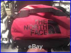 Supreme x The North Face Red Backpack Duffle 2010 Shoulder 3in1 Bag Box Logo