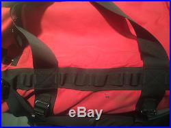 Supreme x The North Face Red Backpack Duffle 2010 Shoulder 3in1 Bag Box Logo