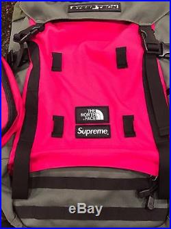 Supreme x The North Face SS16 Steep Tech Backpack Bag Olive 100% Authentic