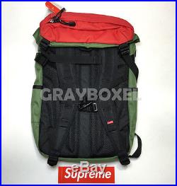 Supreme x The North Face SS16 Steep Tech Backpack Olive Box Logo bag Yeezy