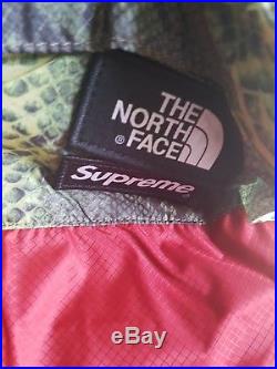 Supreme x The North Face Snakeskin Backpack DEADSTOCK IN HAND