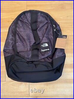 Supreme x The North Face Steep Tech Backpack (FW22), Black Dragon, New