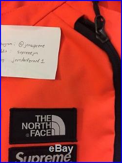 Supreme x The North Face (TNF) Pocono Backpack FW 16 Power Orange Legit