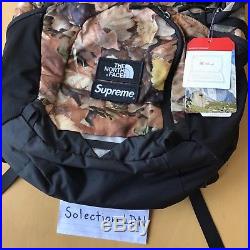 Supreme x The North Face TNF Pocono Leaves Backpack BNWT 100% Authentic