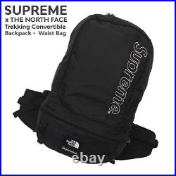 Supreme x The North Face Trekking Convertible Backpack And Waist Bag Black