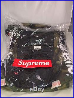 Supreme x The North Face Waterproof Backpack Woodland Camo SS17 NEW IN HAND
