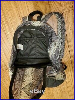 Supreme x The North Face snakeskin Backpack Black AUTHENTIC