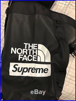 Supreme x The Northface Big Haul Backpack Bag SS/17 Black TNF