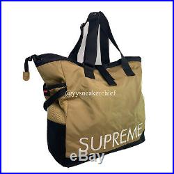 Supreme x the North Face Adventure Tote tnf jacket brown bag backpack parka