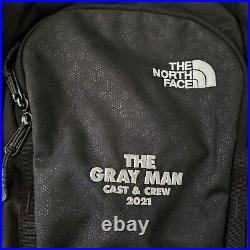 THE GRAY MAN (CAST & CREW 2021) RYAN GOSLING, CHRIS EVANS North Face Backpack