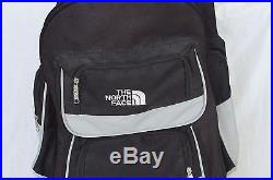 The North Face Backpack / Rolling Travel Bag Black Interior