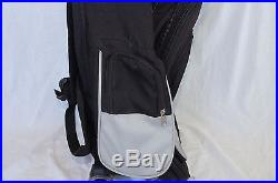 The North Face Backpack / Rolling Travel Bag Black Interior