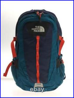 THE NORTH FACE Backpack Blue Solid Color A92W HOT SHOT