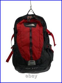 THE NORTH FACE Backpack/Nylon/RED/HOT SHOT