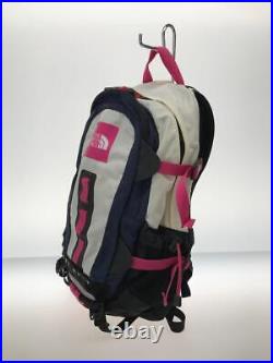 THE NORTH FACE Backpack Ruck Nylon WHT NM07056 Hot Shot