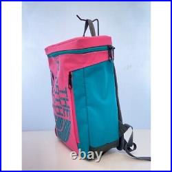 THE NORTH FACE Backpack Rucksack Pink Blue NMU20000 for Men 38×26.5×12cm USED