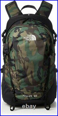 THE NORTH FACE Backpack TELLUS 25 NM61811 30L Military Woodland Camo MW Japan