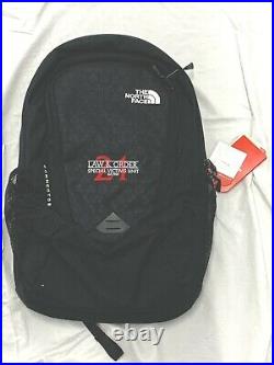 THE NORTH FACE Black Connector Laptop Backpack NEW NWT Law & Order SVU Promo HTF