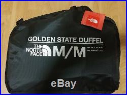 THE NORTH FACE GOLDEN STATE 72 L MEDIUM DUFFEL BAG Backpack Back Pack NEW Gym