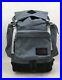 THE-NORTH-FACE-Gray-Canvas-Backpack-Overnight-Duffle-Black-SUEDE-Bag-NWT-01-ogy