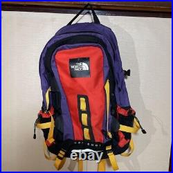 THE NORTH FACE HOT SHOT 26L Backpack Bag Multicolor Used from Japan