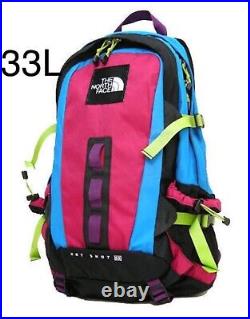 THE NORTH FACE HOT SHOT SE Backpack Nylon Multicolor 33L USED