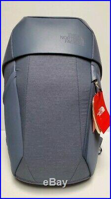 THE NORTH FACE MEN'S ACCESS 02 Backpack Laptop Bag NWT Gray Grey Blue TNF RARE