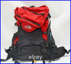 THE NORTH FACE MULE PERSEVERANCE INTERNAL FRAME BACKPACK in RED WOMENS S EUC