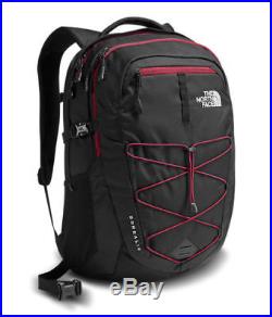 THE NORTH FACE Men's Borealis Backpack TNF Black Heather/Biking Red One Size