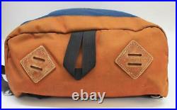 THE NORTH FACE Men's Vintage 70s Brown Label Navy Tear Drop Day Pack Backpack