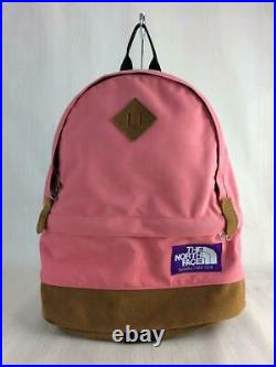 THE NORTH FACE PURPLE LABEL Backpack Bag Pink Canvas Used From Japan