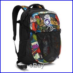 THE NORTH FACE Recon Backpack Sticker Bomb Red Print NF00CLG4SFQ-OS