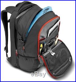 THE NORTH FACE Surge Men's Backpack TNF Black/Fiery Red -MSRP $129