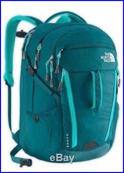 THE NORTH FACE Surge Women's Backpack Blue Coral/Bluebird-MSRP $129
