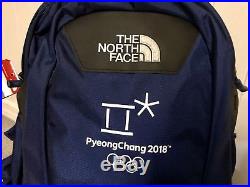 THE NORTH FACE limited edition PYEONGCHANG MEDIA BACK PACK new NWT RARE Olympics