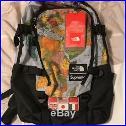THE NORTH FACE x SUPREME Backpack World Map Shoulder Bag 2014 From Japan