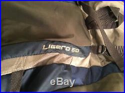 TNF North Face Ligero 50 Pack Backpack Size Mens L, 50 Liter, Used Good Shape