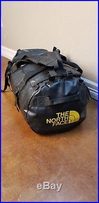 TNF Original The North Face Base Camp Duffel Bag Black Size XL withStraps Nice