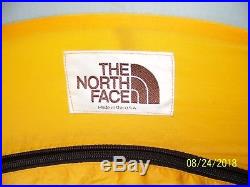 The North Face 2 Person Hiking Backpacking Tent 8' x 5' Yellow 5lb Leaf Hopper