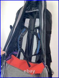 The North Face 3 In One Backpack Grey Hiking 100L + 20L Nylon